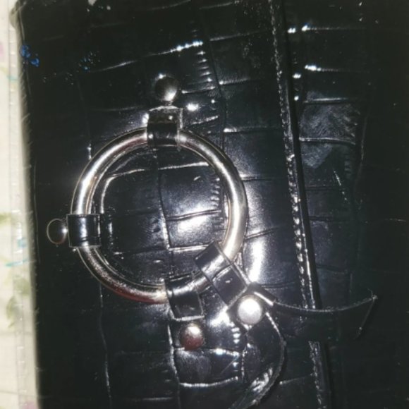 Case Logic TriFold Mirrored Wristlet Wallet Shoulder Bag NEW - Picture 9 of 13